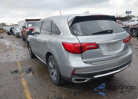 2019 Acura Mdx Standard from USA, damaged, VIN 5J8YD3H3XKL010061